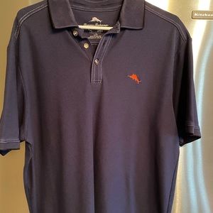 TOMMY BAHAMA MENS L SHORT SLEEVE COLLAR POLO SHIRT
